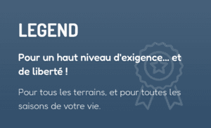 NaitUp LEGEND – niveau de finition