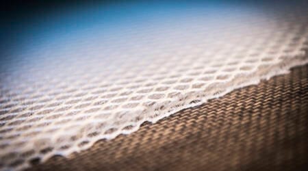 Détail du matelas de la tente de toit NaitUp Quatro