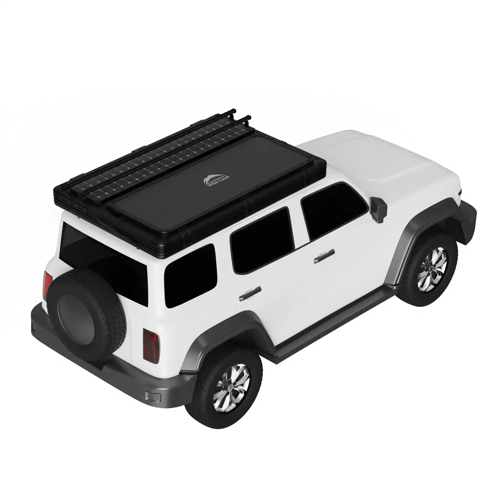 Tente de toit Desert Cruiser Family Wild Land - coque housse